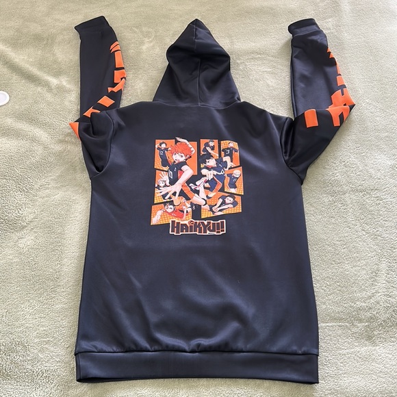 Men’s anime, Haikyu!! Hoodie - Picture 3 of 6